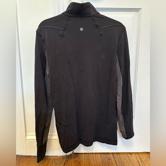Lululemon men’s soft jersey half zip size small - Picture 2 of 4